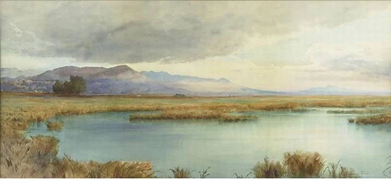 Paesaggio con stagno, 1903
